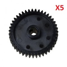 LEXCE2829 5xLower Roller Gear 43T per Lexmark MX MS 710,810,811 812