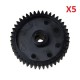 LEXCE2829 5xLower Roller Gear 43T per Lexmark MX MS 710,810,811 812