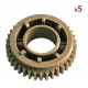 SACE3668 5xUpper Roller Gear 37T per SAMSUNG Scx5835