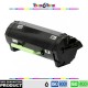 Toner kompatibel e rigjeneruar, me garanci 100% e zeze LEXMARK MX310 per MX310d，MX310dn，MX410d, MX410dn，MX510de，MX511de，MX610dw，MX611de  2500 faqe
