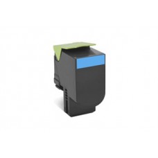 Toner Laserjet kompatibël me ngjyra e ndertuar e re, e garantuar për Lexmark   e kaltër  C702HC