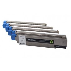 Toner Laserjet kompatibël me ngjyra e ndertuar e re, e garantuar për OKI Executive magenta ES8460M