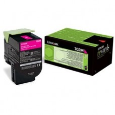 Lexmark origjinale toner ngjyrë magenta 70C20M0 702M rreth 1000 faqe i ripërdorshëm