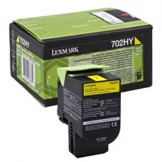 Lexmark origjinale toner ngjyrë e verdhë 70C2HY0 702HY rreth 3000 faqe i ripërdorshëm