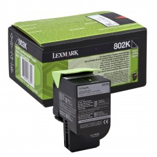 Lexmark origjinale toner ngjyrë e zezë 80C20K0 802K rreth 1000 faqe i ripërdorshëm