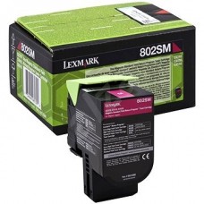 Lexmark origjinale toner ngjyrë magenta 80C2SM0 802SM rreth 2000 faqe i ripërdorshëm