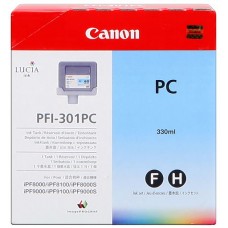 Canon Kartuçë me bojë ngjyrë e kaltër (foto) PFI-301pc 1490B001 330ml 