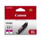 Canon Kartuçë me bojë ngjyrë magenta CLI-551m XL 6445B001 11ml Kartuça me bojë
