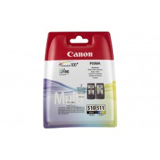 Canon Multipack ngjyrë e zezë/ngjyra të ndryshme 2970B010 PG-510 + CL-511 PG-510 + CL-511