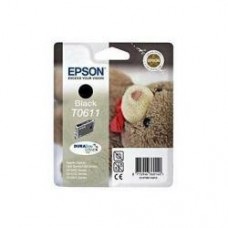 Epson Kartuçë me bojë ngjyrë e zezë C13T06114010 T0611 rreth 250 faqe 8ml 