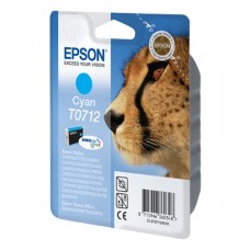 Epson Kartuçë me bojë ngjyrë e kaltër C13T07124011 T0712 rreth 345 faqe 5.5ml 