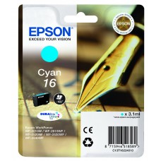 Epson Kartuçë me bojë ngjyrë e kaltër C13T16224010 T1622 rreth 165 faqe 3.1ml standard