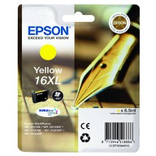 Epson Kartuçë me bojë ngjyrë e verdhë C13T16344010 T1634 rreth 450 faqe 6.5ml kartuça me bojë XL