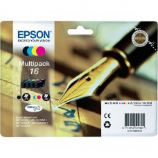 Epson Multipack ngjyrë e zezë / ngjyrë e kaltër / ngjyrë magenta / ngjyrë e verdhë C13T16264010 T1626 4 kartuça me bojë: T1621 + T1622 + T1623 + T1624