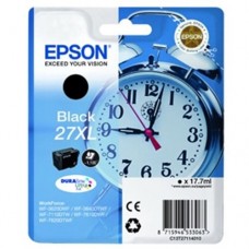 Epson Kartuçë me bojë ngjyrë e zezë C13T27114010 T2711 rreth 1100 faqe 17.7ml XL