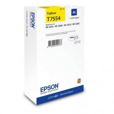 Epson Kartuçë me bojë ngjyrë e verdhë C13T755440 T7554 rreth 4000 faqe 39ml XL