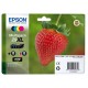 Epson Multipack ngjyrë e zezë / ngjyrë e kaltër / ngjyrë magenta / ngjyrë e verdhë C13T29964010 T2996 4 kartuça: T2991 + T2992 + T2993 + T2994