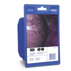 Brother Multipack ngjyrë e zezë LC1220BKBP2 LC-1220 