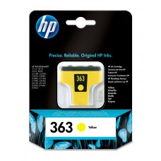 HP kartuçë me bojë ngjyrë e verdhë C8773EE 363 rreth 500 faqe 