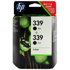 HP Multipack ngjyrë e zezë C9504EE 339+339 2x C8767EE (HP 339)