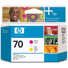 HP kokë e printimit ngjyrë e verdhë/ ngjyrë magenta C9406A 70 