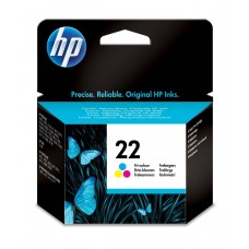 HP kartuçë me bojë me ngjyra C9352AE 22 rreth 165 fletë 6ml 