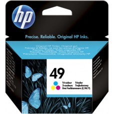 HP kartuçë me bojë ngjyra të ndryshme 51649AE 49 22.8ml 