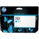 HP kartuçë me bojë ngjyrë e kaltër B3P19A 727 130ml 