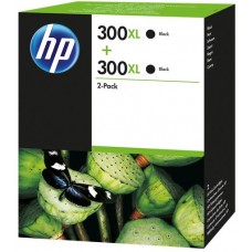 HP Multipack ngjyrë e zezë D8J43AE 300 XL 2 x HP 300 XL ngjyrë e zezë