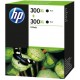 HP Multipack ngjyrë e zezë D8J43AE 300 XL 2 x HP 300 XL ngjyrë e zezë