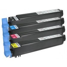 Toner Laserjet kompatibël me ngjyra e ndertuar e re, e garantuar për OKI Executive magenta ES3640M