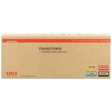 origjinale Oki Multipack ngjyrë e zezë / ngjyrë e kaltër / ngjyrë magenta / ngjyrë e verdhë 43112702 rainbow kit