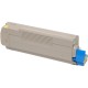 origjinale Oki toner ngjyrë e verdhë 43381905 rreth 2000 faqe 