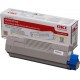 origjinale Oki toner ngjyrë e verdhë 43872305 rreth 2000 faqe 