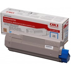 origjinale Oki toner ngjyrë e kaltër 43872307 rreth 2000 faqe 