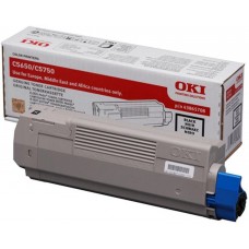 origjinale Oki toner ngjyrë e zezë 43865708 rreth 8000 faqe 