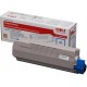 origjinale Oki toner ngjyrë e kaltër 43865723 rreth 6000 faqe 