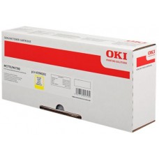 origjinale Oki toner ngjyrë e verdhë 45396201 rreth 11500 faqe 